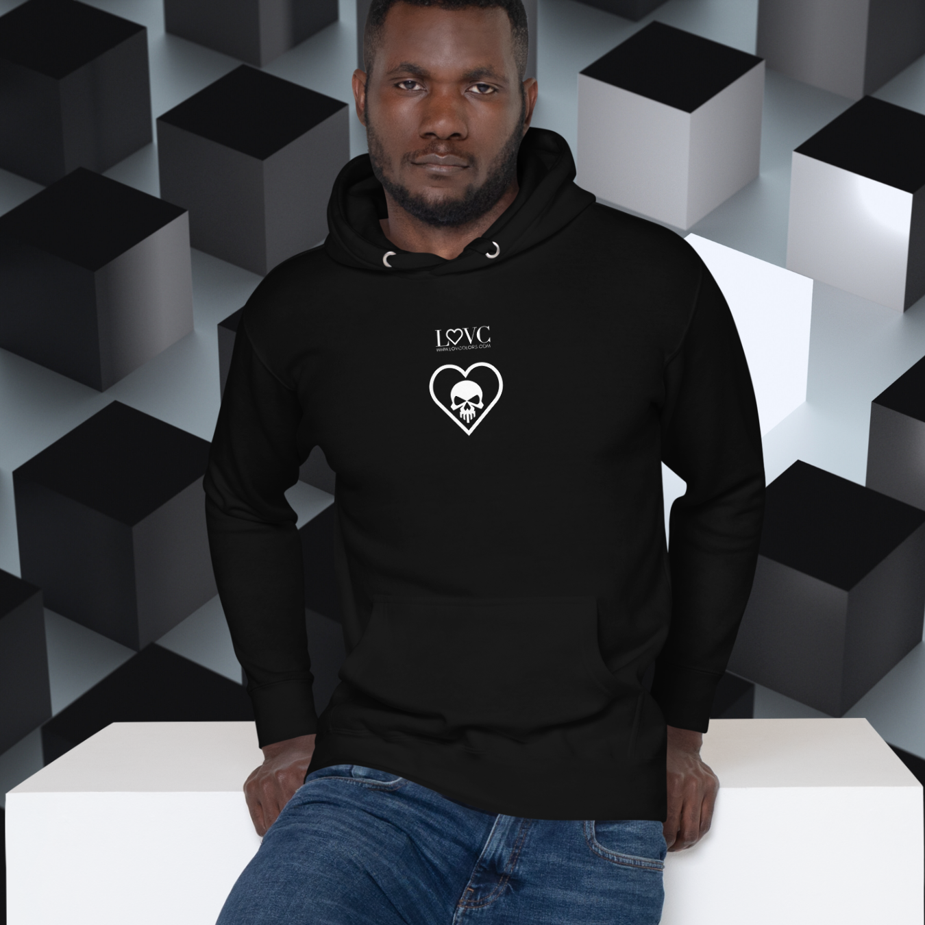 HOODIE CON CAPUCHA HOMBRE SKULL