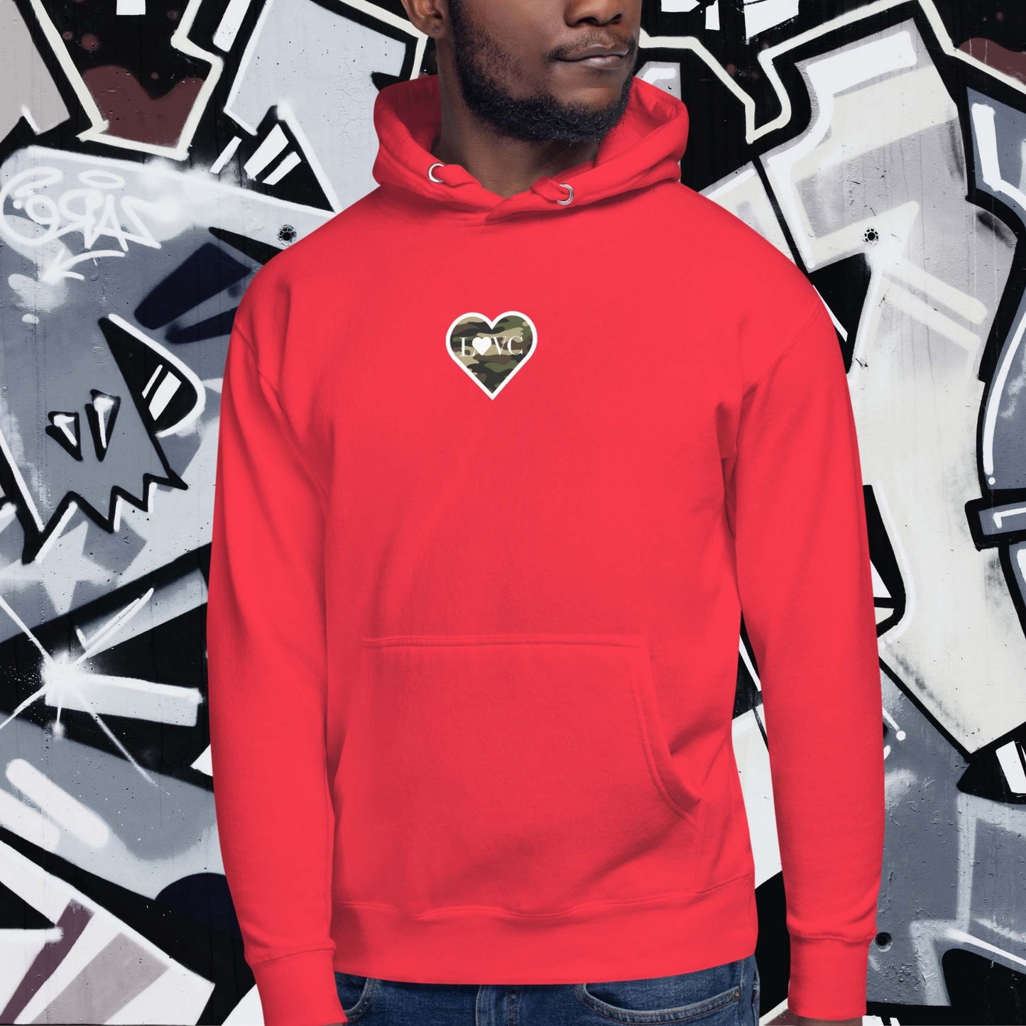 HOODIE CON CAPUCHA HOMBRE MILITAR
