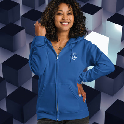 HOODIE CON CAPUCHA Y CREMALLERA MUJER INFINITE