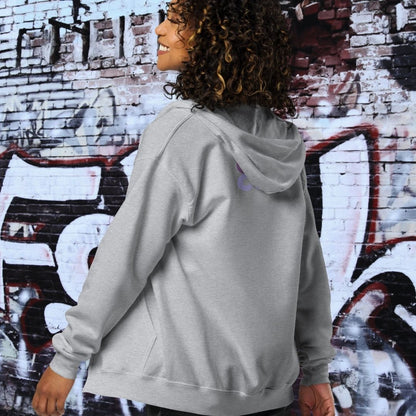 HOODIE CON CAPUCHA Y CREMALLERA MUJER COOL