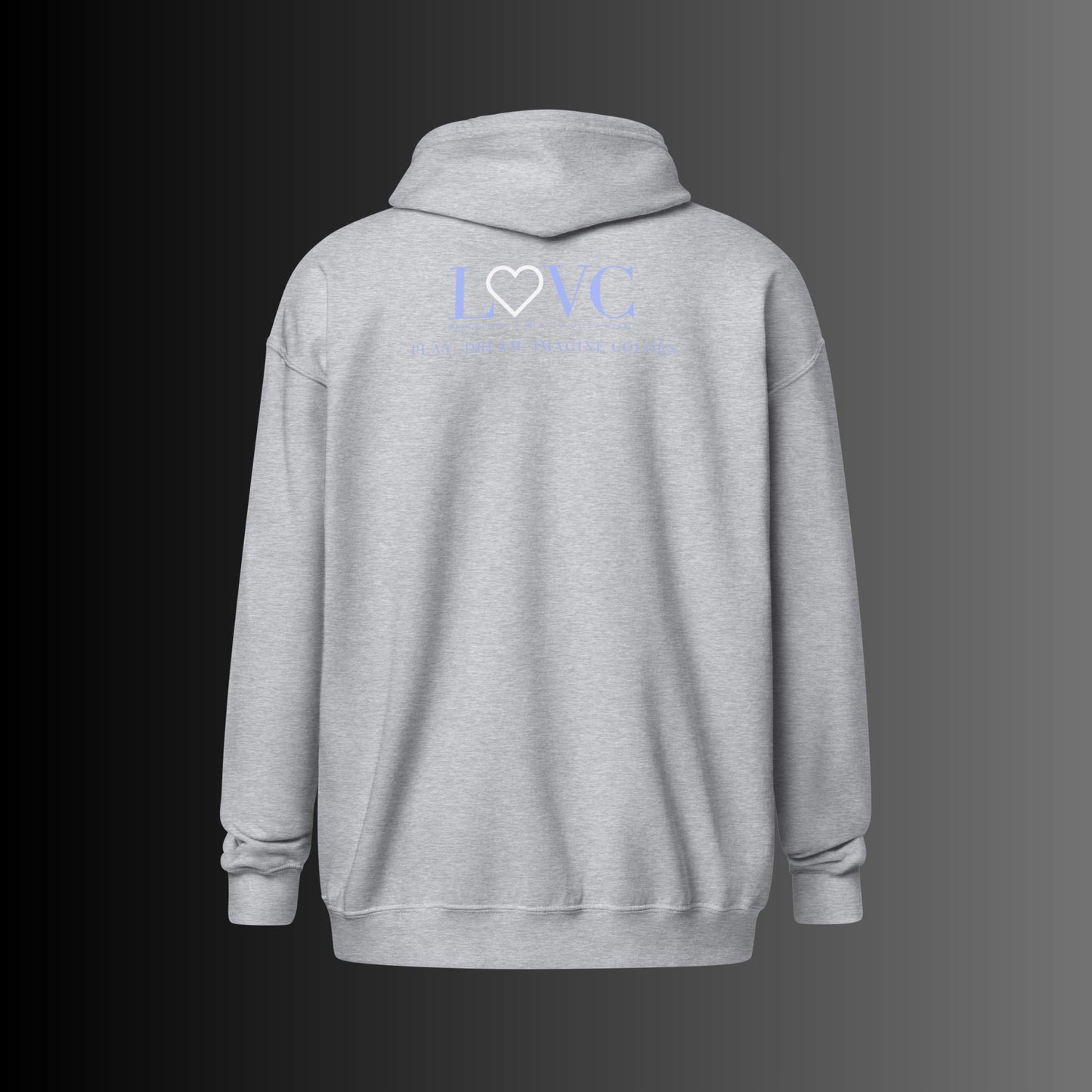 HOODIE CON CAPUCHA Y CREMALLERA HOMBRE LOGO CLASSIC