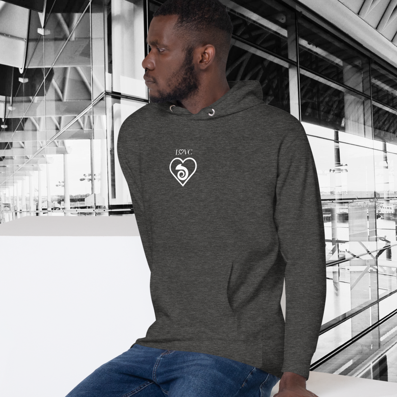 HOODIE CON CAPUCHA HOMBRE LIZARD