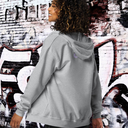 HOODIE CON CAPUCHA Y CREMALLERA MUJER COOL