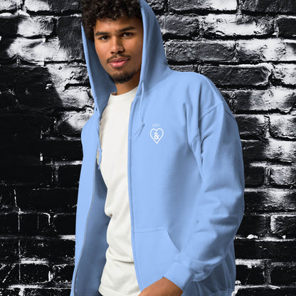 HOODIE CON CAPUCHA Y CREMALLERA HOMBRE SYMBOL &