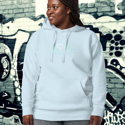 HOODIE CON CAPUCHA MUJER SLOGAN