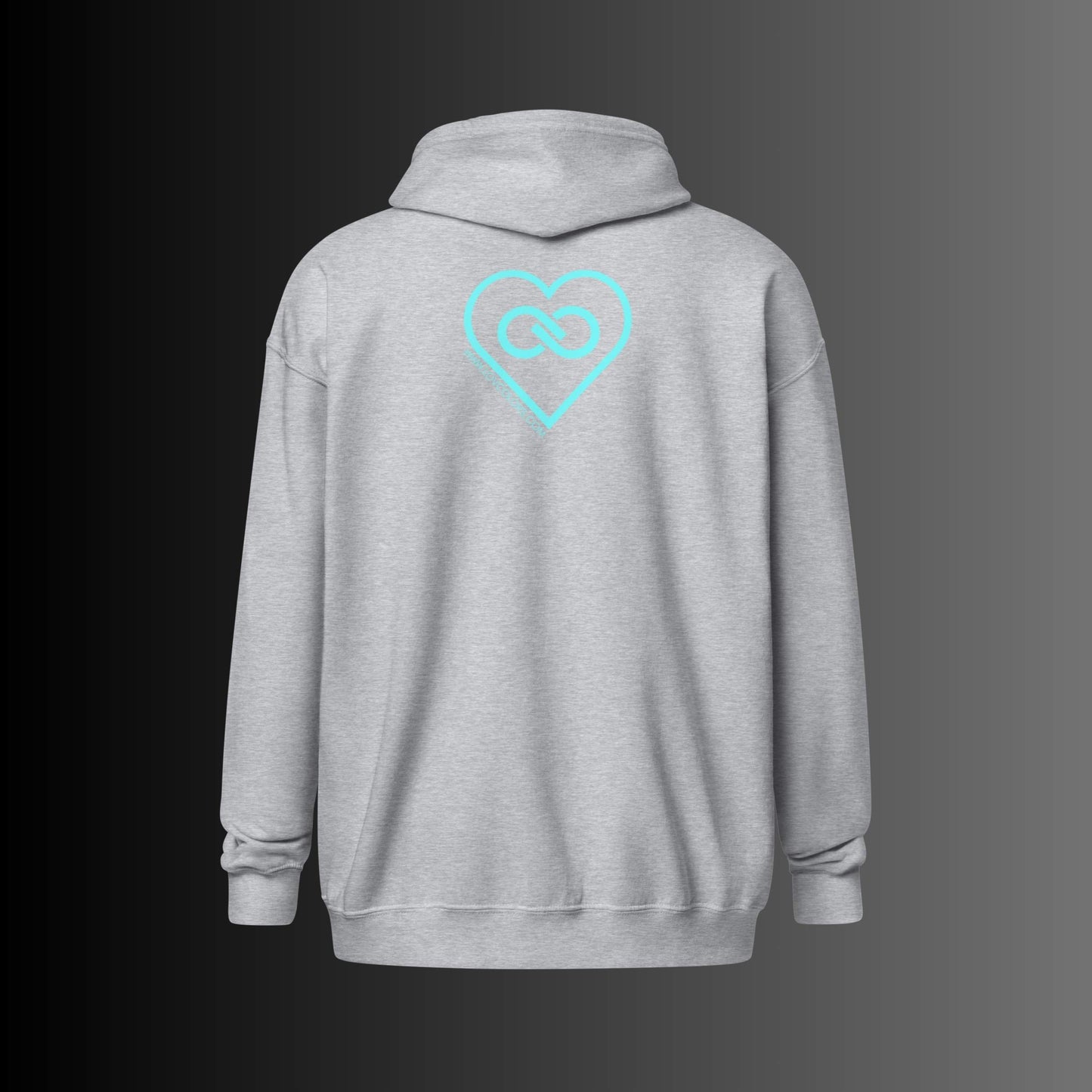 HOODIE CON CAPUCHA Y CREMALLERA HOMBRE INFINITE