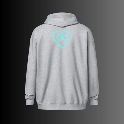 HOODIE CON CAPUCHA Y CREMALLERA HOMBRE INFINITE
