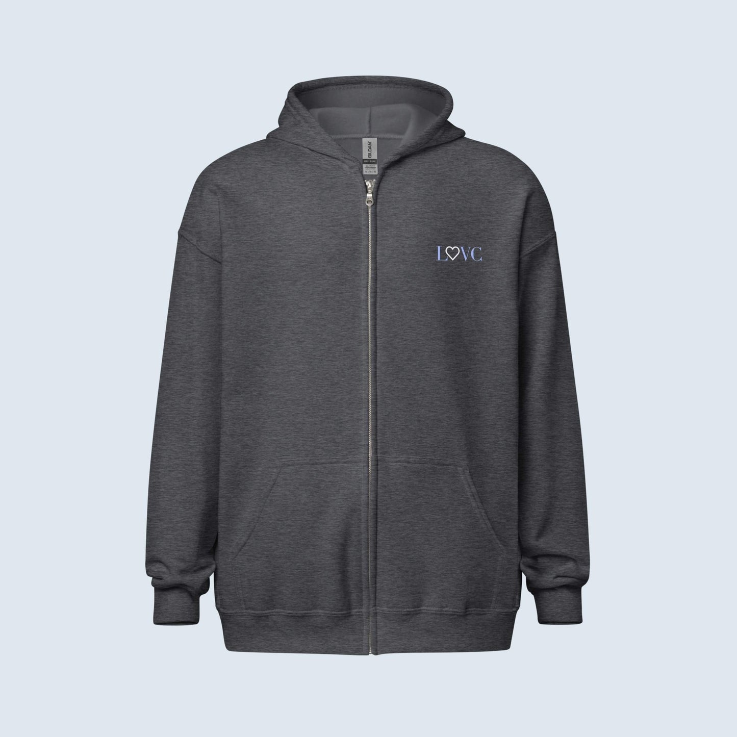 HOODIE CON CAPUCHA Y CREMALLERA MUJER LOGO CLASSIC