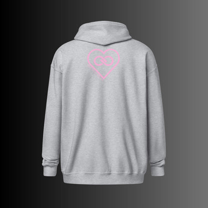 HOODIE CON CAPUCHA Y CREMALLERA MUJER INFINITE