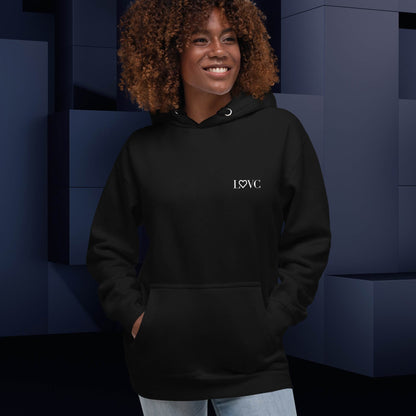 HOODIE CON CAPUCHA MUJER LOGO CIRCULO