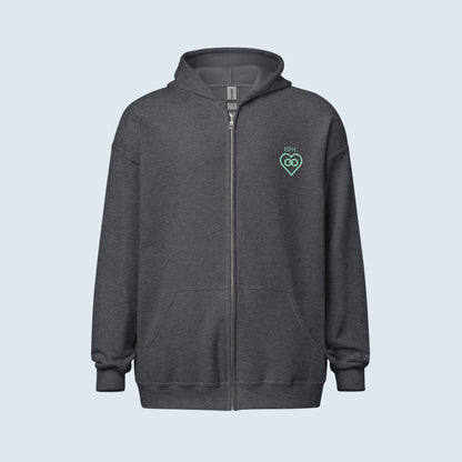 HOODIE CON CAPUCHA Y CREMALLERA MUJER INFINITE