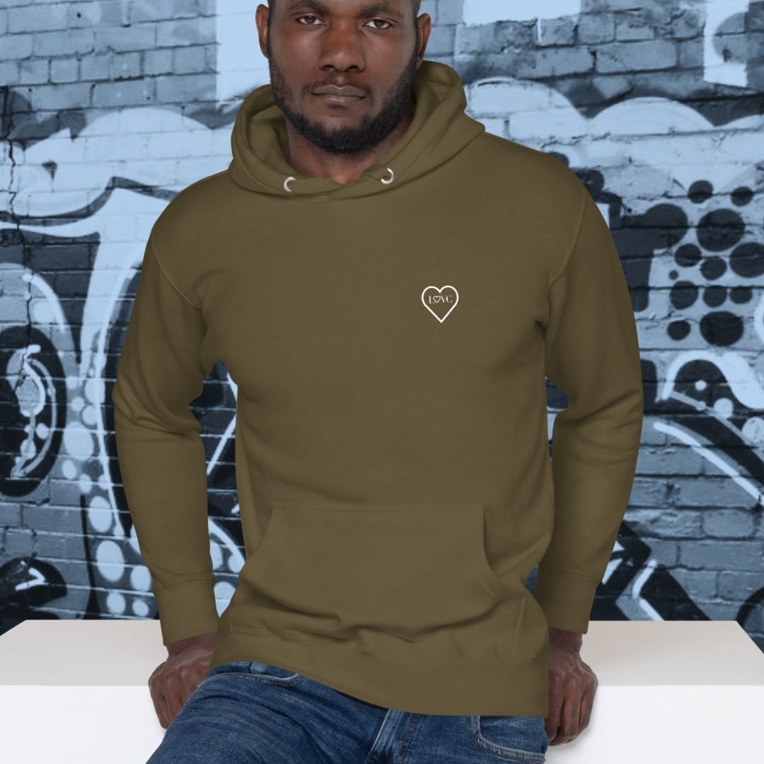 HOODIE CON CAPUCHA HOMBRE 2CUORE WHITE