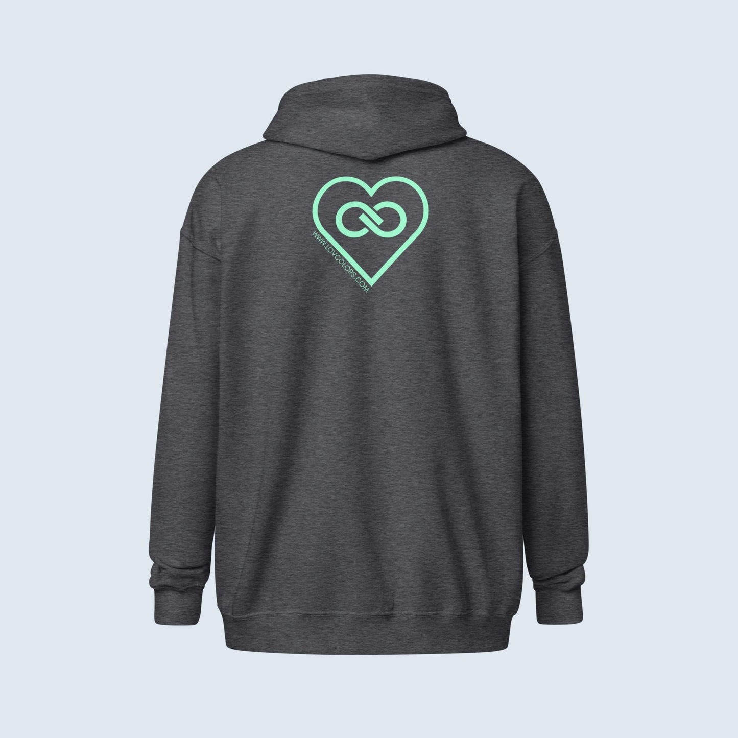HOODIE CON CAPUCHA Y CREMALLERA MUJER INFINITE