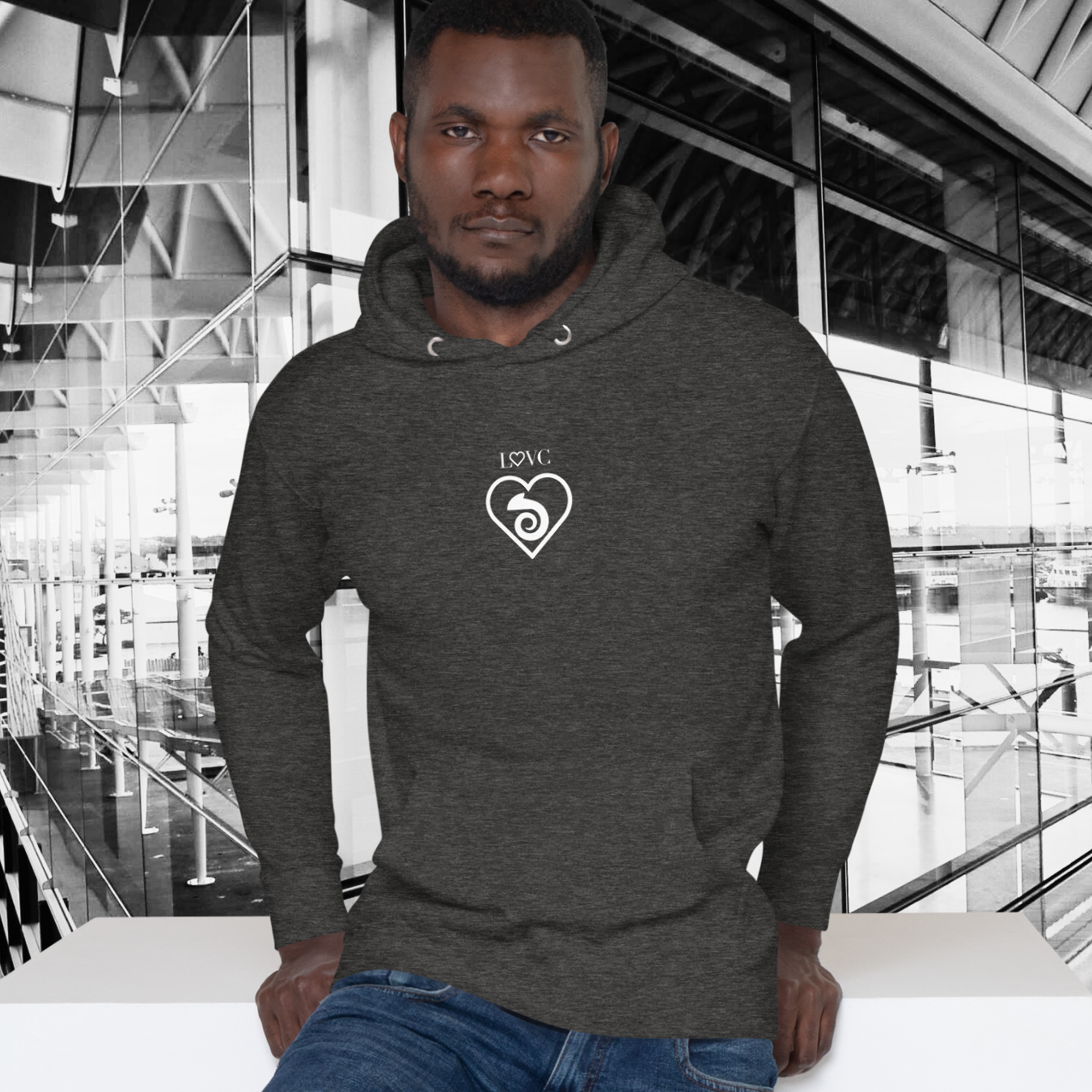 HOODIE CON CAPUCHA HOMBRE LIZARD