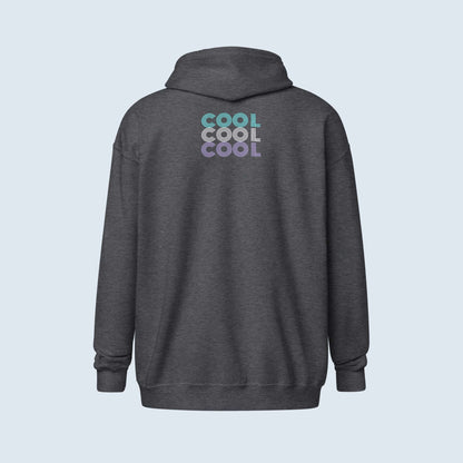 HOODIE CON CAPUCHA Y CREMALLERA HOMBRE COOL