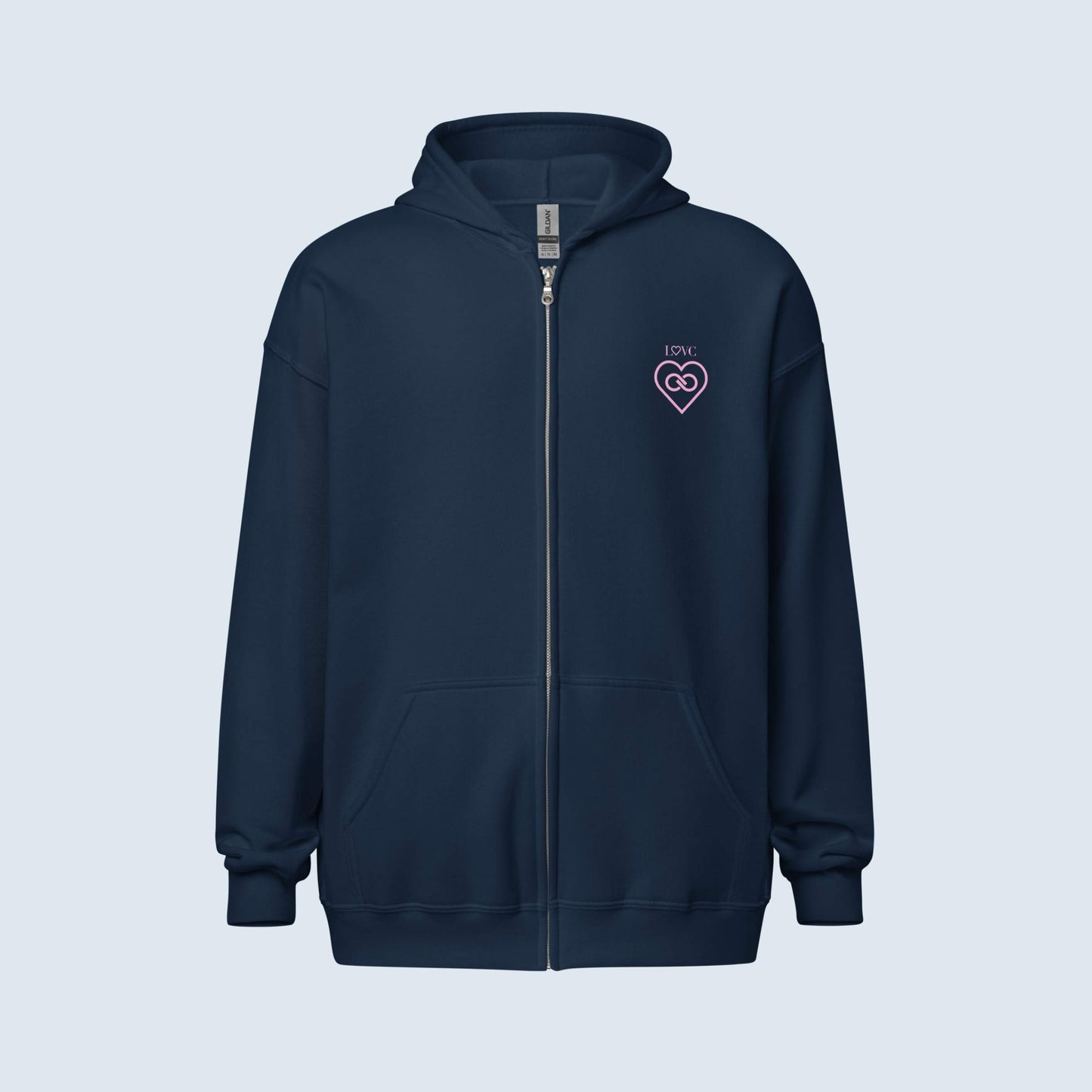 HOODIE CON CAPUCHA Y CREMALLERA MUJER INFINITE