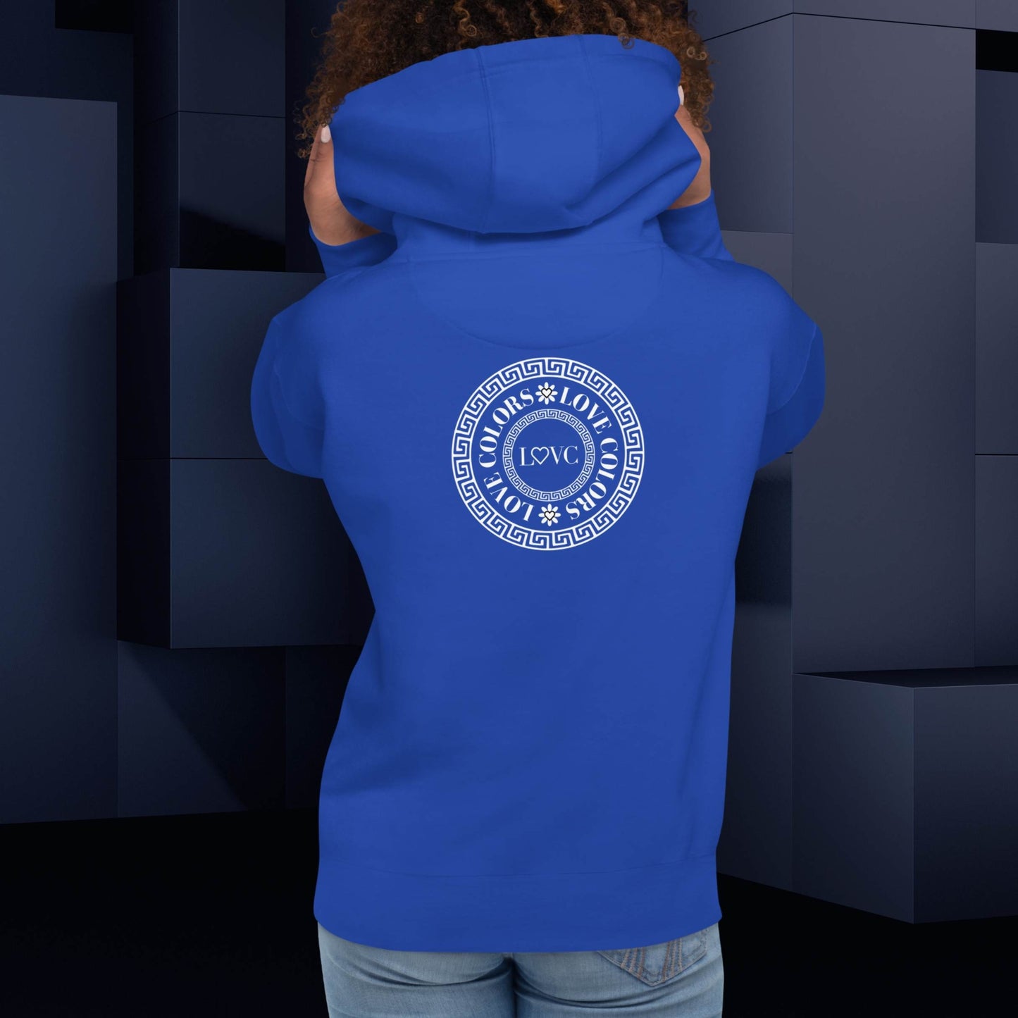 HOODIE CON CAPUCHA MUJER LOGO CIRCULO