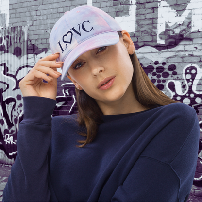 GORRA CON EFECTO TIE DYE MUJER LOGO NAVY