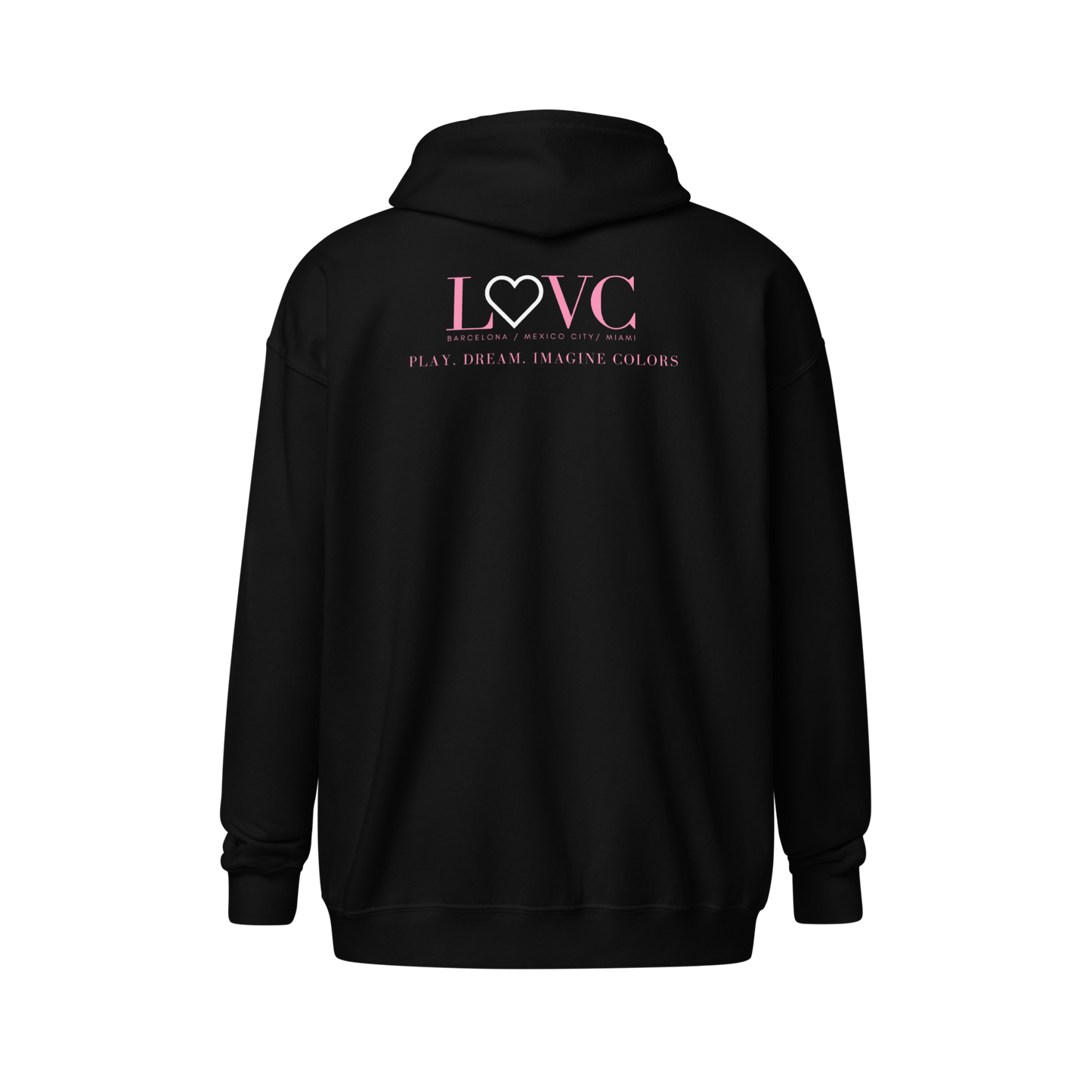 HOODIE CON CAPUCHA Y CREMALLERA MUJER LOGO CLASSIC
