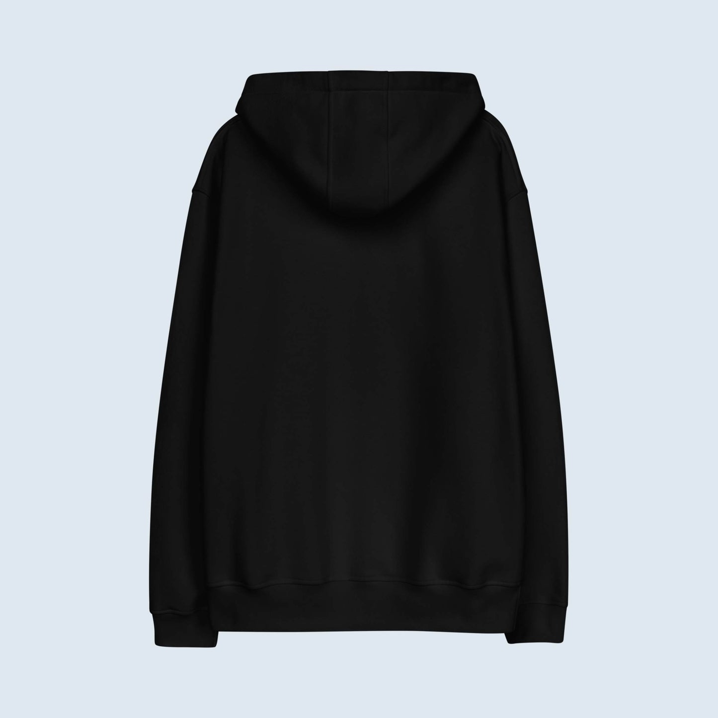 HOODIE PREMIUM CON CAPUCHA ECO HOMBRE BLACK SLOGAN