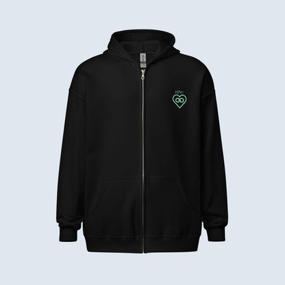 HOODIE CON CAPUCHA Y CREMALLERA MUJER INFINITE