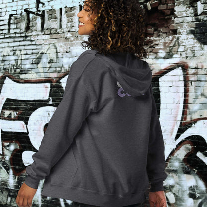 HOODIE CON CAPUCHA Y CREMALLERA MUJER COOL