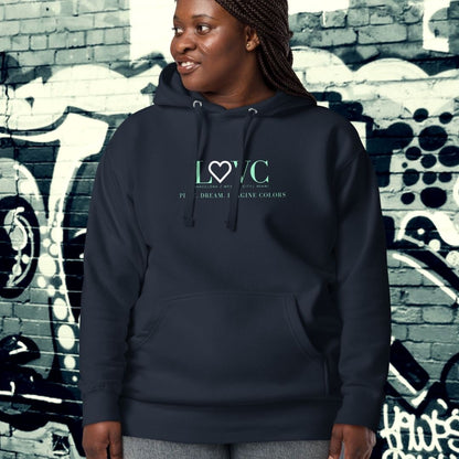 HOODIE CON CAPUCHA MUJER SLOGAN