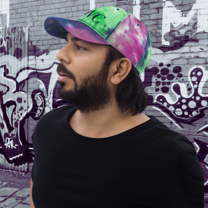 GORRA CON EFECTO TIE DYE HOMBRE LOGO NAVY