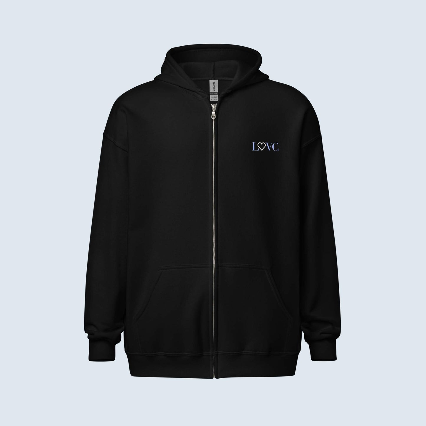 HOODIE CON CAPUCHA Y CREMALLERA MUJER LOGO CLASSIC