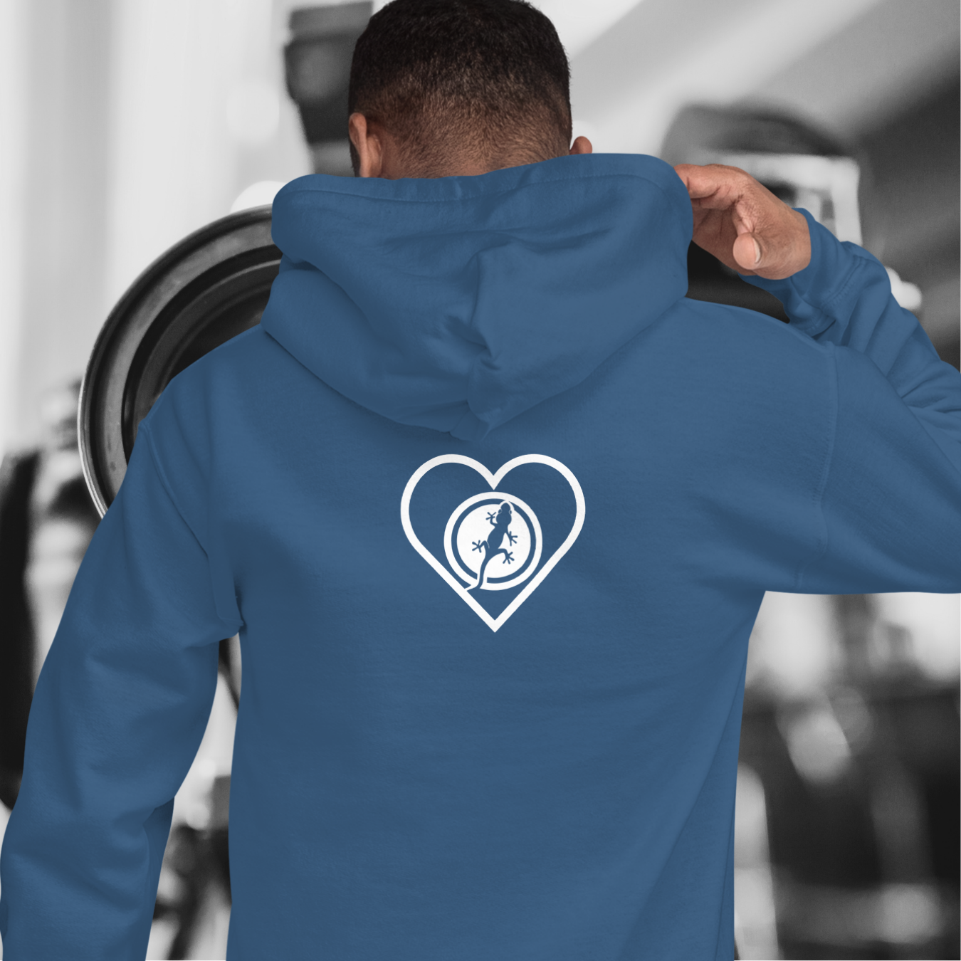 HOODIE CON CAPUCHA HOMBRE LIZARD