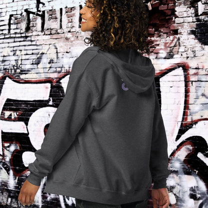HOODIE CON CAPUCHA Y CREMALLERA MUJER COOL
