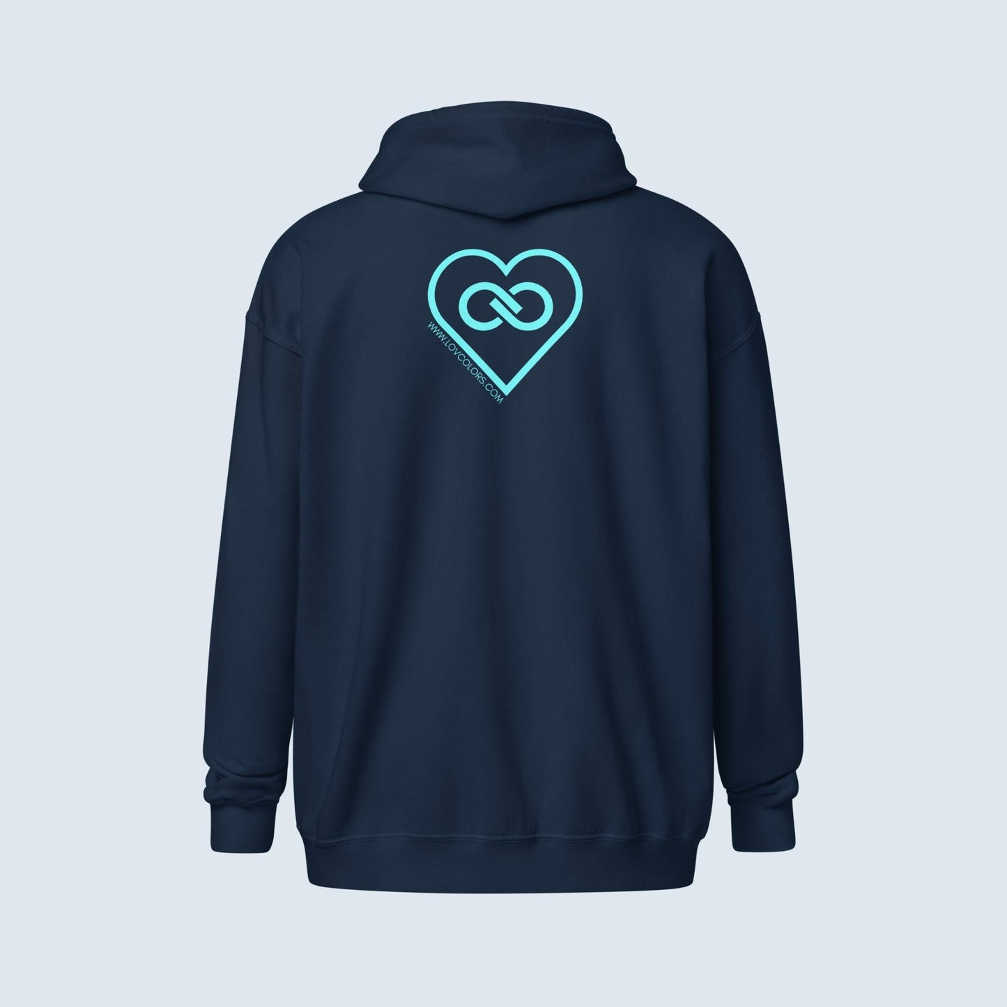 HOODIE CON CAPUCHA Y CREMALLERA HOMBRE INFINITE