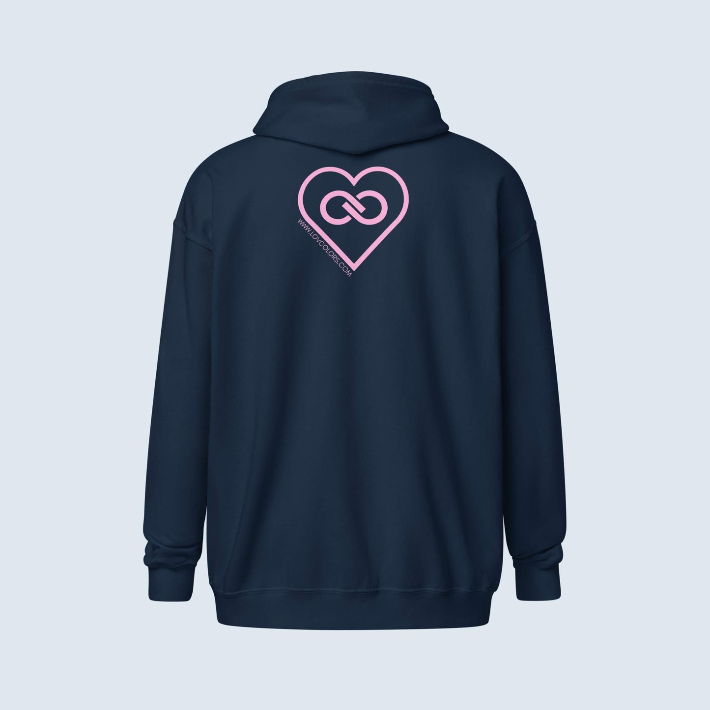 HOODIE CON CAPUCHA Y CREMALLERA MUJER INFINITE