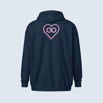 HOODIE CON CAPUCHA Y CREMALLERA MUJER INFINITE