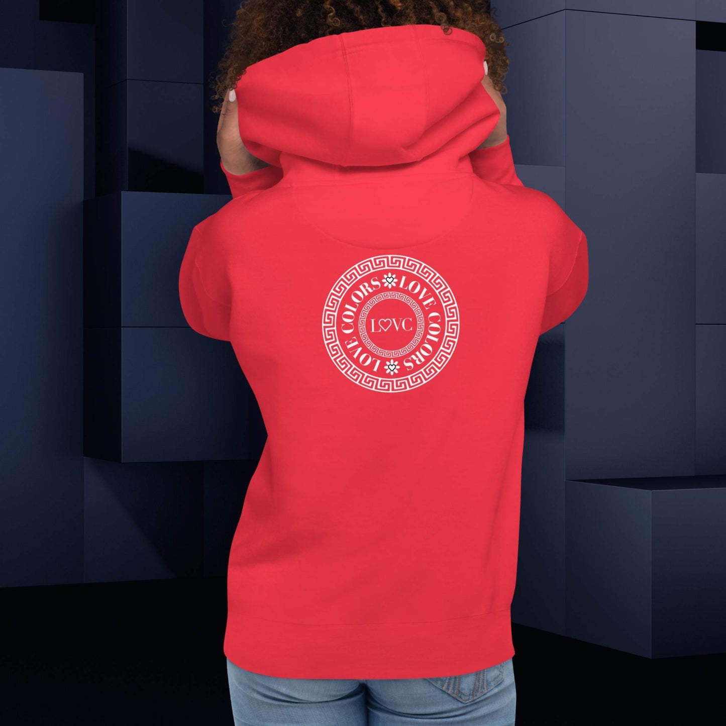 HOODIE CON CAPUCHA MUJER LOGO CIRCULO