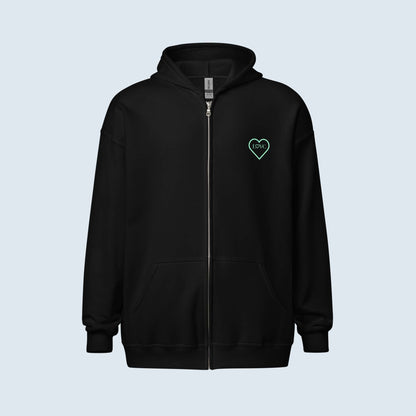 HOODIE CON CAPUCHA Y CREMALLERA HOMBRE COOL