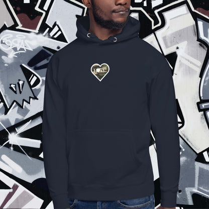 HOODIE CON CAPUCHA HOMBRE MILITAR