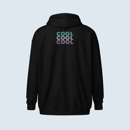 HOODIE CON CAPUCHA Y CREMALLERA HOMBRE COOL
