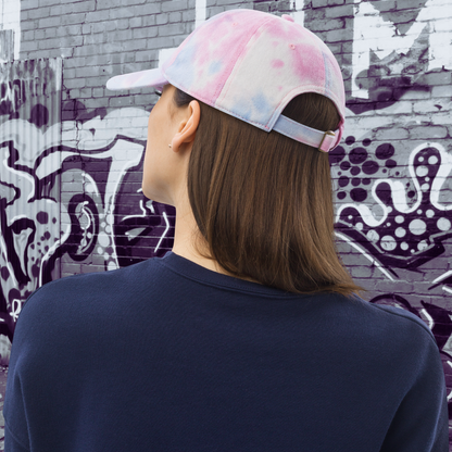 GORRA CON EFECTO TIE DYE MUJER LOGO NAVY