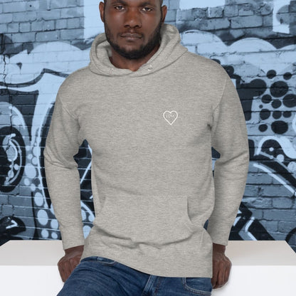 HOODIE CON CAPUCHA HOMBRE 2CUORE WHITE
