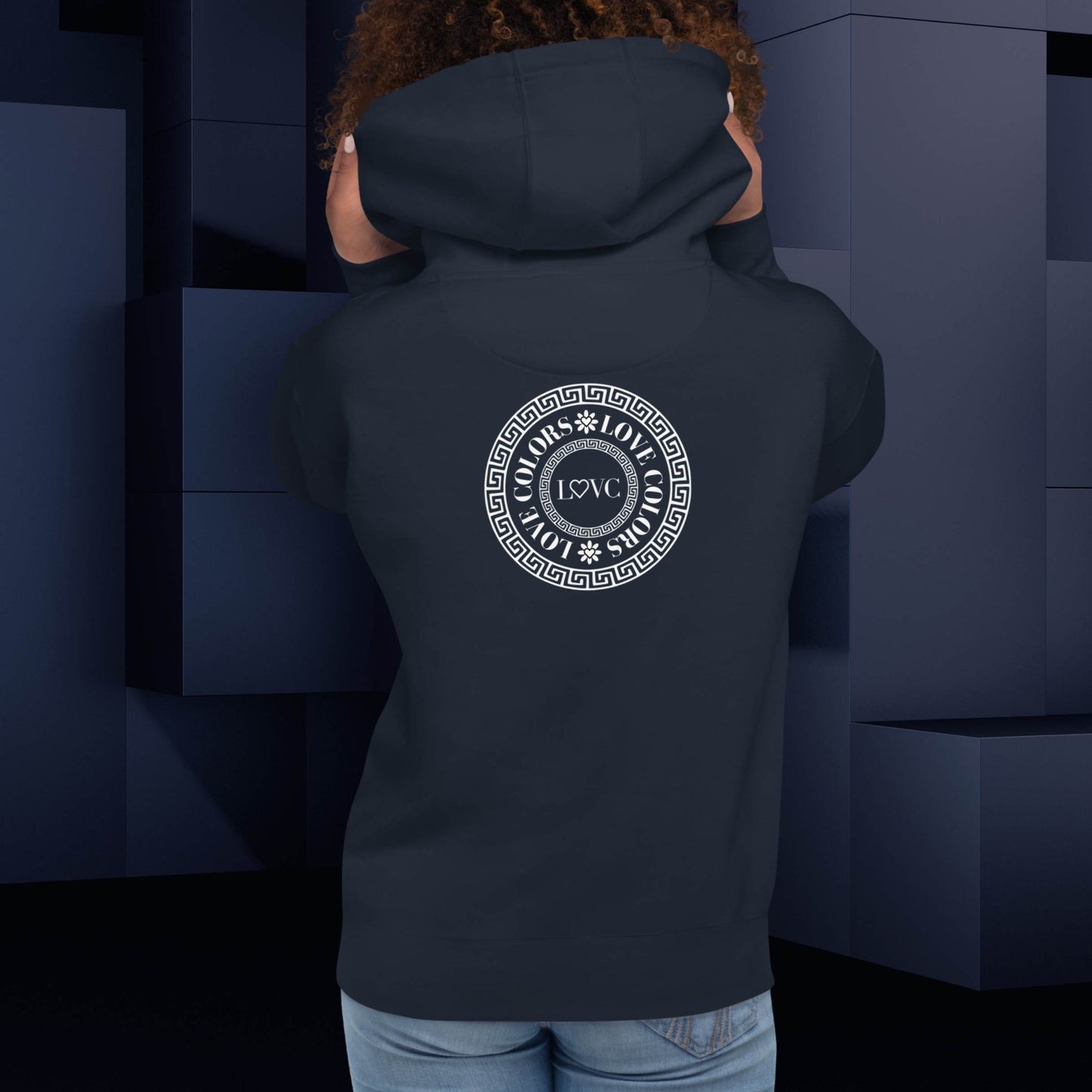 HOODIE CON CAPUCHA MUJER LOGO CIRCULO