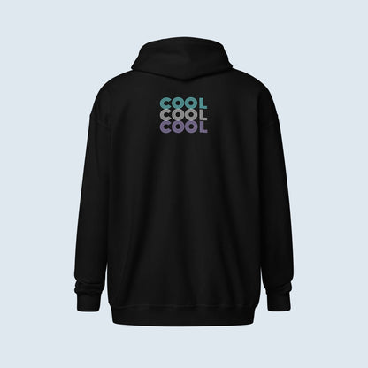 HOODIE CON CAPUCHA Y CREMALLERA HOMBRE COOL