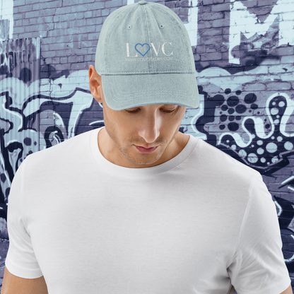 GORRA VAQUERA HOMBRE LOGO CORAZÓN AZUL