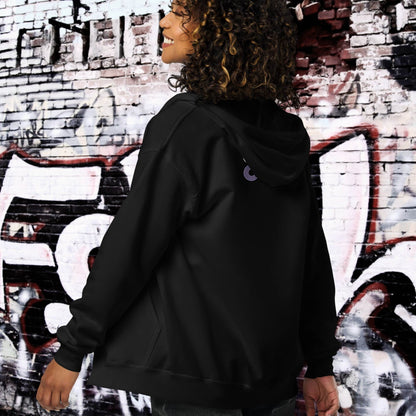 HOODIE CON CAPUCHA Y CREMALLERA MUJER COOL