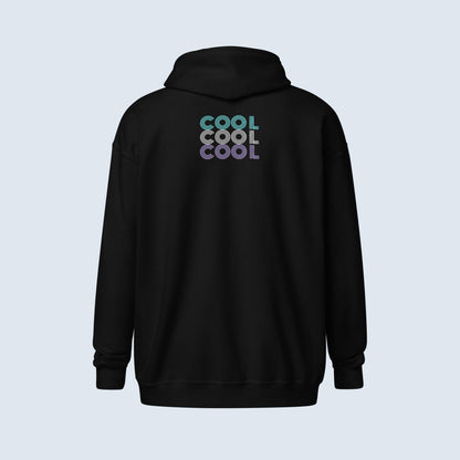 HOODIE CON CAPUCHA Y CREMALLERA HOMBRE COOL