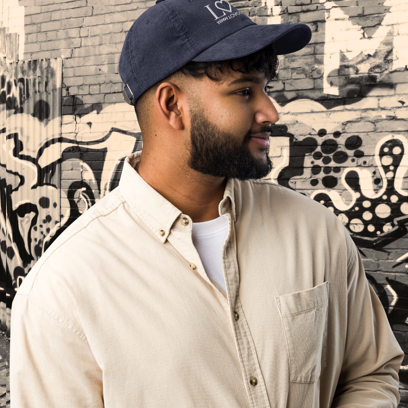 GORRA DE PANA VINTAGE HOMBRE LOGO