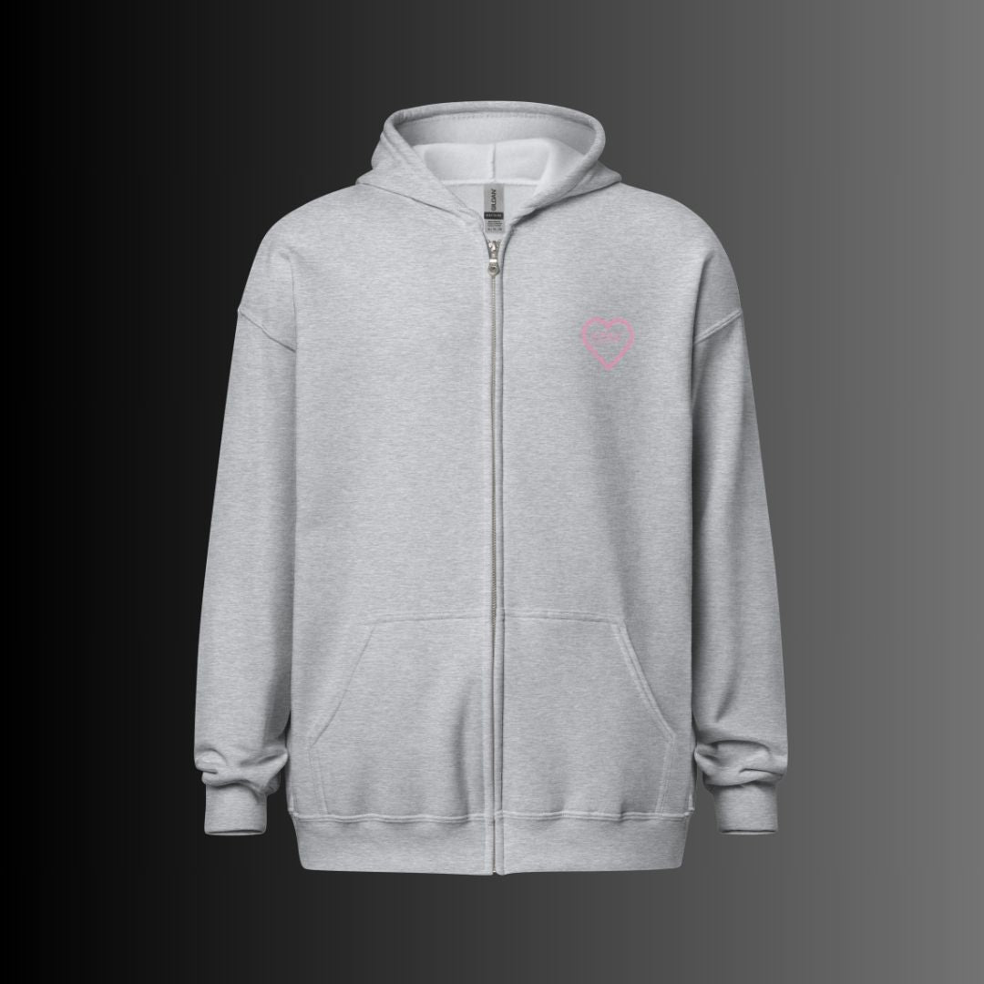 HOODIE CON CAPUCHA Y CREMALLERA MUJER COOL
