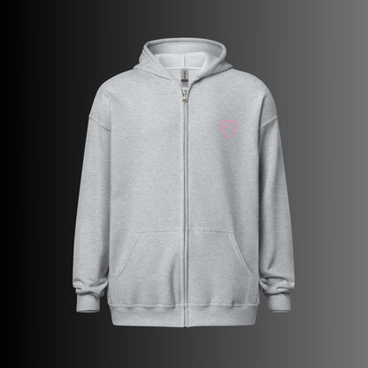 HOODIE CON CAPUCHA Y CREMALLERA MUJER COOL