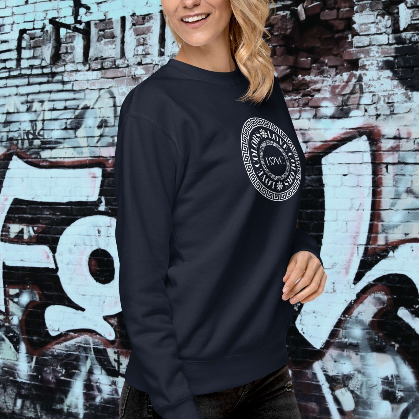 SUDADERA GRUESA MUJER LOGOXL CÍRCULO