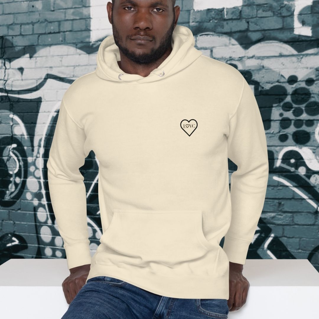 HOODIE CON CAPUCHA HOMBRE 2CUORE BLACK